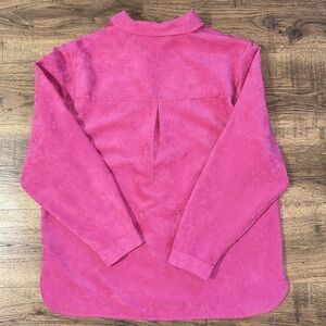 STUDIO WORKS Fuchsia Button-Down Shirt